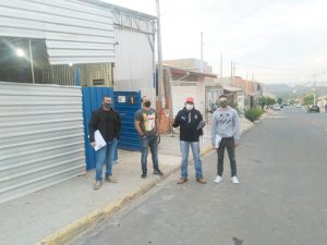 Read more about the article Diretores visitam base para sindicalizar mais trabalhadores e fortalecer a luta