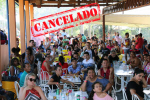 Festa foi cancelada por recomendações dos órgãos públicos